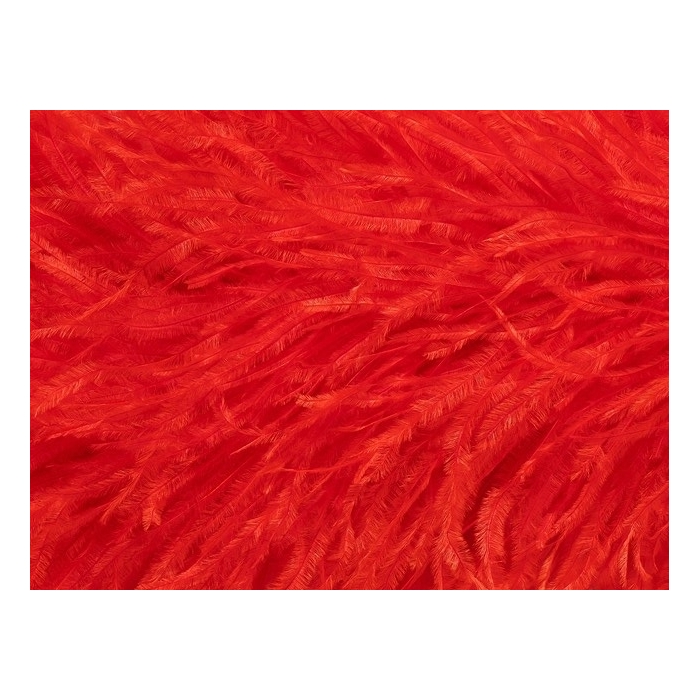 Feather Boa fuorescent red