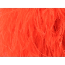 Feather boa flamered