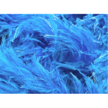 Feather Boa electric blue