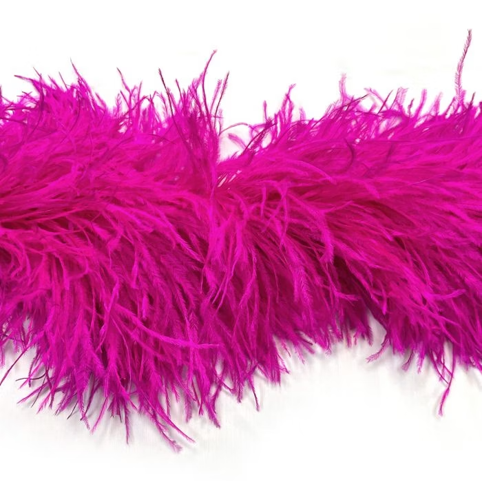 Feather Boa carnival/electric pink