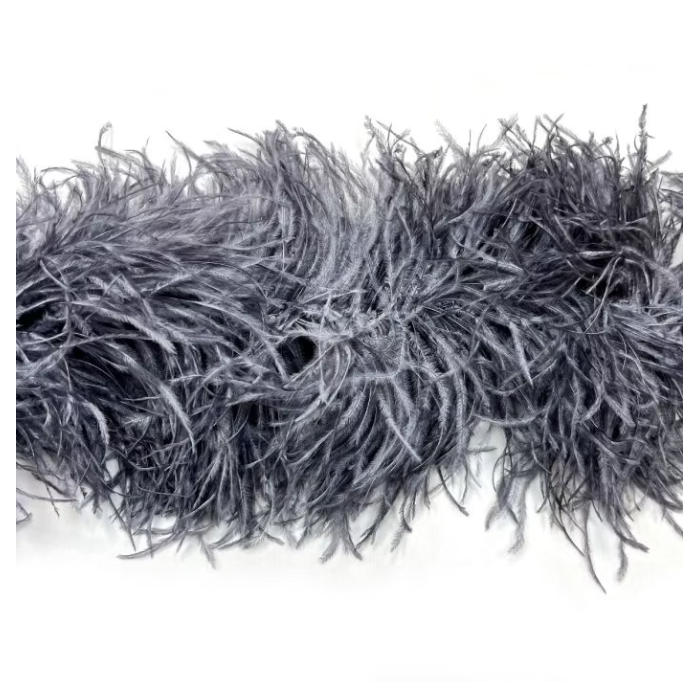 Feather boa hematite